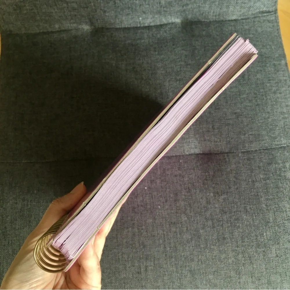 “RIDICULOUSLY good ideas” Spiral Bound, Lined Journal, Pink, White, 120 pages